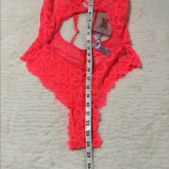 Savage X Fenty Savage Not Sorry Lace Bodysuit size medium - Picture 7 of 9